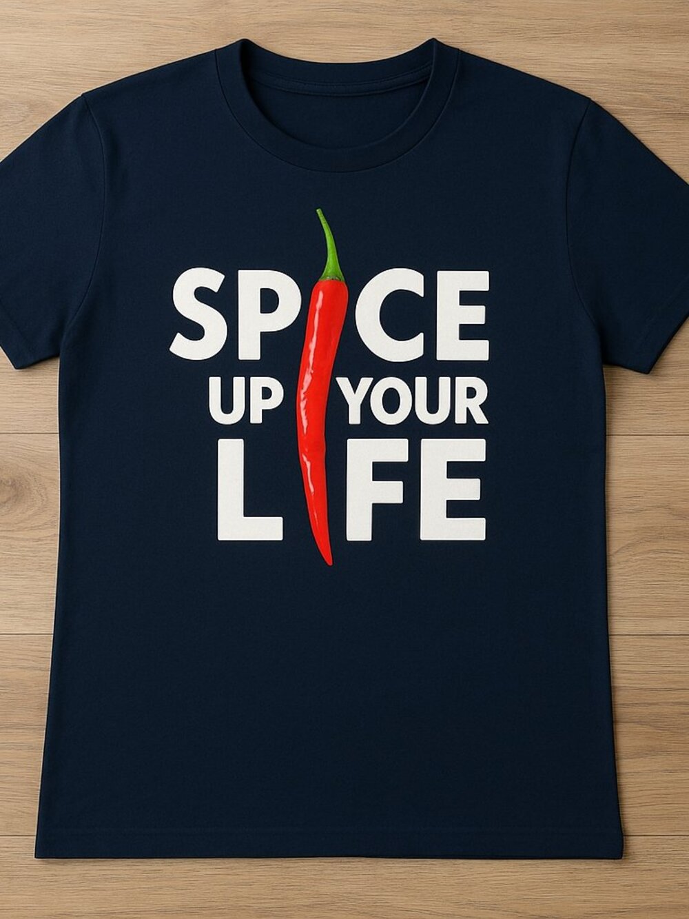 Spice Up Your Life Chili Pepper Graphic Tee | Funny Foodie